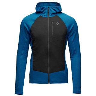 Функционален мъжки суитшърт Black Diamond M Coefficient Lt Hybrid Hoody син/черен