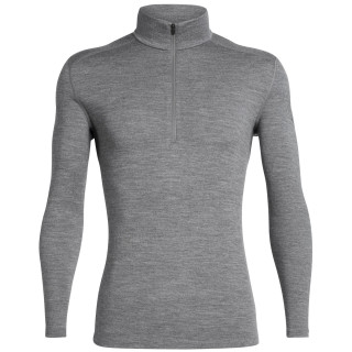 Мъжка тениска Icebreaker Mens 260 Tech LS Half Zip сив GritstoneHthr