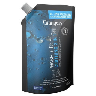 Импрегниране Granger's Wash + Repel Clothing 2 in 1 1L черен