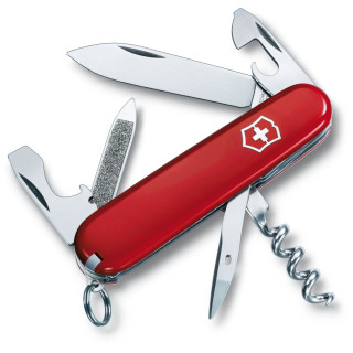 Нож Victorinox Sportsman с ключодържател червен