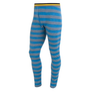 Мъжки дълги долни гаши Sensor Merino Wool Active син/сив BlueStripes