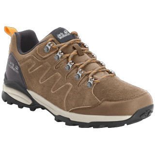 Дамски обувки Jack Wolfskin Refugio Texapore Low W кафяв Brown/Apricot