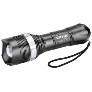 Фенер Extol 40lm, ZOOM, 1W LED, ABS пластмаса