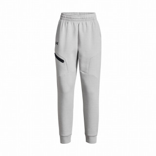 Дамски анцуг Under Armour Unstoppable Flc Jogger светло сив