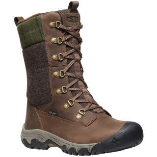 Дамски зимни ботуши Keen Greta Tall Boot Wp Women кафяв