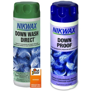 Импрегниране Nikwax Down wash direct + Down Proof 2x 300ml