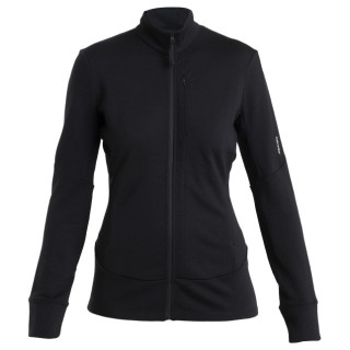 Дамски функционален суитшърт Icebreaker Women Merino 260 Quantum IV LS Zip черен