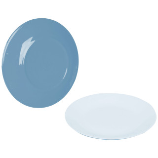 Комплект чинии Bo-Camp Breakfast plate Two tone - 4 бр светло син Blue