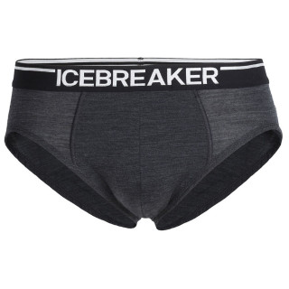 Мъжки слипове Icebreaker Mens Anatomica Briefs черен/бял JetHthr/Black