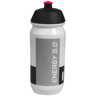 Бутилка за велосипед Just One Energy 5.0 500 ml бял/черен