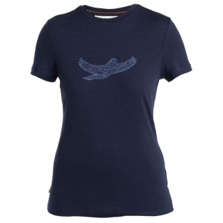 Дамска функционална блуза Icebreaker Women Merino 150 Tech Lite III SS Tee Icebreaker Kea тъмно син