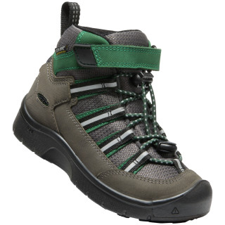 Детски обувки Keen Hikeport 2 Sport Mid Wp Youth сив/зелен