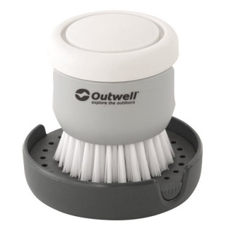 Четка Outwell Kitson Brush w/Soap Dispenser сив