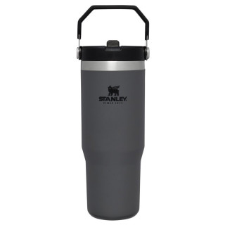 Термо чаша Stanley Tumbler se slámkou/brčkem 890 ml сив