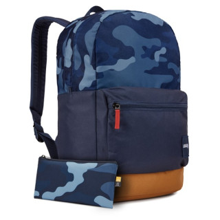 Градска раница Case Logic Commence 24L син blue camo/cumin