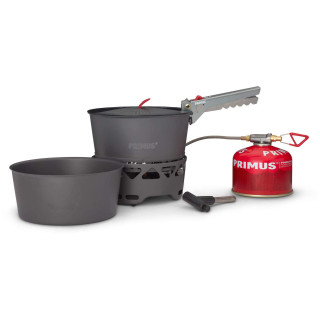 Комплект за готвене Primus PrimeTech Stove Set 1.3L сив