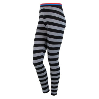 Дамски дълги долни гащи Sensor Merino Wool Active черен/сив BlackStripes