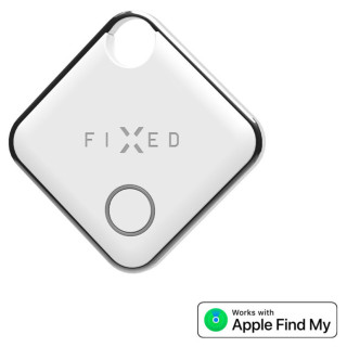 Локатор Fixed Tag с подкрепа Find My бял