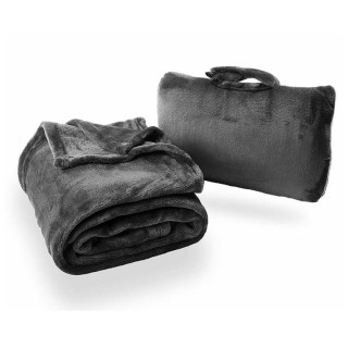 Одеало за път Cabeau Fold 'n Go Blanket черен Charcoal