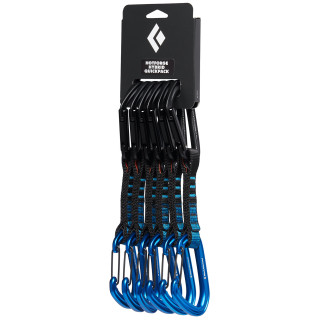 Примки с карабинери Black Diamond Hotforge Hybrid Quickpack 12cm черен/син Blue