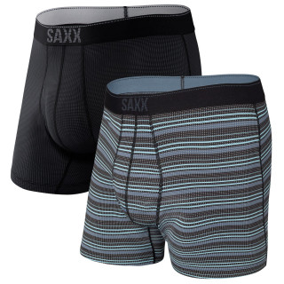 Боксерки Saxx Quest Quick Dry Mesh Boxer Brief Fly 2Pk сив