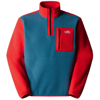 Дамски суитшърт The North Face M Yumiori 1/4 Zip син/червен MALLARD BLUE/HIGH RISK