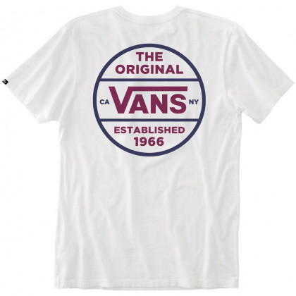 Мъжка тениска Vans Mn Authentic Original S/S бял White