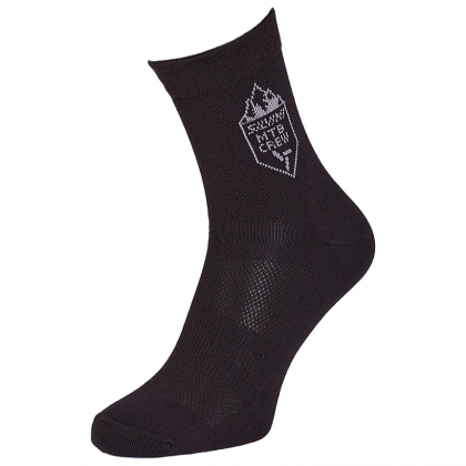Чорапи за колоездене Silvini Bevera черен