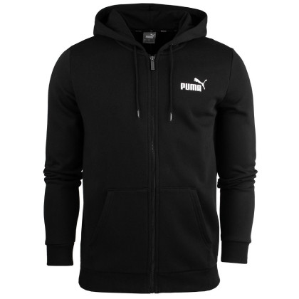 Мъжки суитшърт Puma ESS Small Logo FZ Hoodie FL черен black