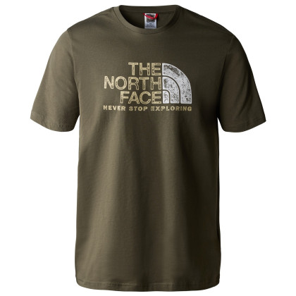 Мъжка тениска The North Face S/S Rust 2 Tee тъмно зелен