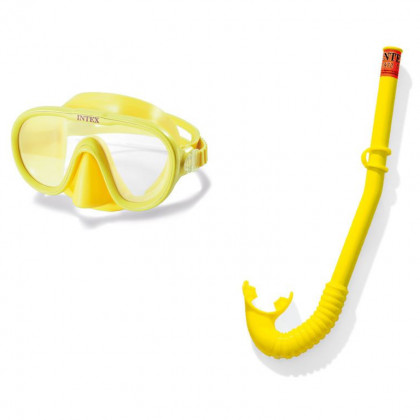 Комплект за гмуркане Intex Adventure Swim Set 55642 жълт