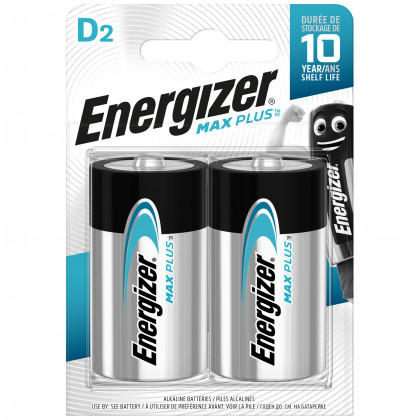 Батерия Energizer Max Plus голям монокъл D сребърен