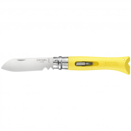 Сгъваем нож Opinel VRI N°09 DIY жълт