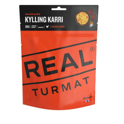 Дехидратирана храна Real Turmat Къри с пиле (Kylling Karri)