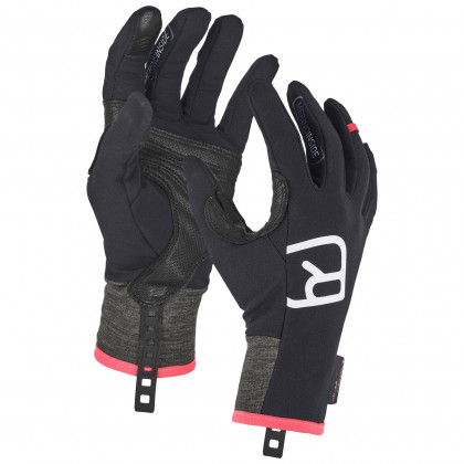 Дамски ръкавици Ortovox Tour Light Glove W черен BlackRaven