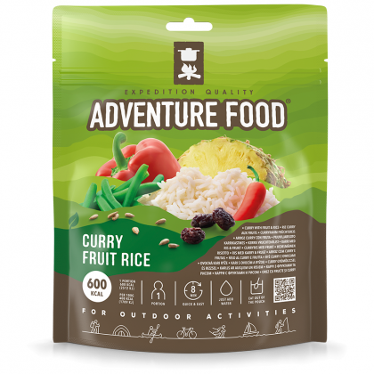 Готова храна Adventure Food Плодов ориз с къри 146г зелен