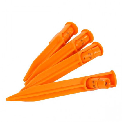 Колчета за палатка Regatta LED Pegs оранжев Orange