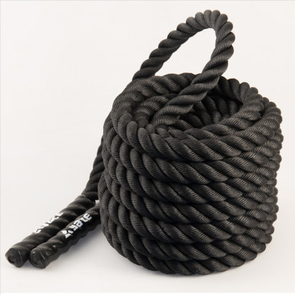 Подсилващо въже Yate Rope 12m x 3,8cm черен Black