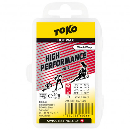 Разпалки кубчета TOKO High Performance red 40 g