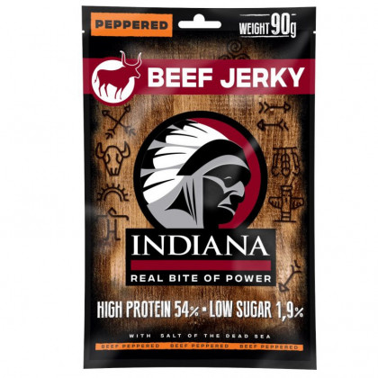 Сушено месо Indiana Jerky Beef Peppered 90g