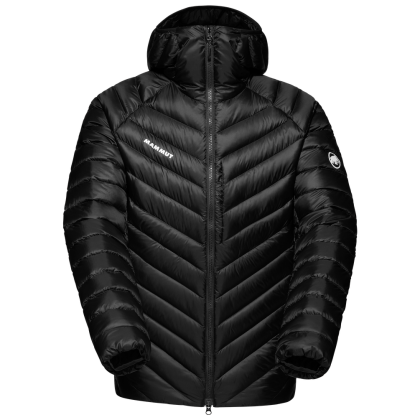 Мъжко пухено яке Mammut Broad Peak IN Hooded Jacket Men черен black