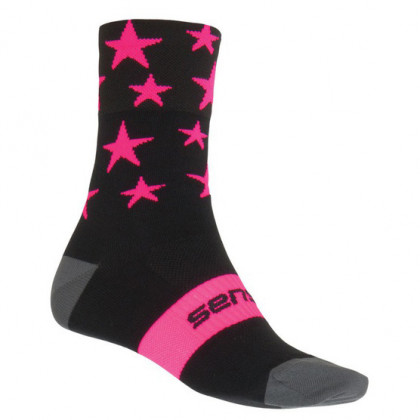 Чорапи Sensor Stars черни/розови черно/розово Black/Pink