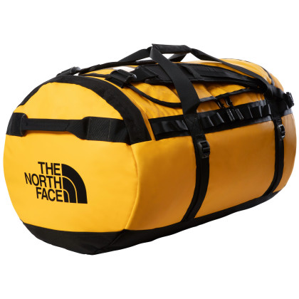 Чанта за съхранение The North Face Base Camp Duffel - L черен/жълт SummitGold/TnfBlack