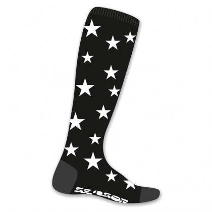 Чорапи Sensor Thermosnow Stars черен черен