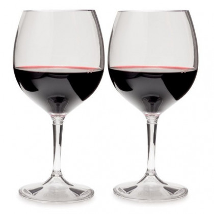 Чаши за вино GSI Outdoors Nesting Red Wine Glass Set прозрачен