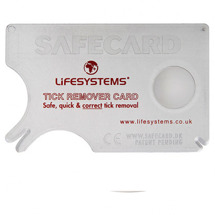 Отстранител на кърлежи Lifesystems Tick Remover Card
