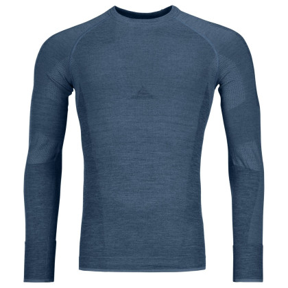 Мъжка тениска Ortovox 230 Competition Long Sleeve M син petrol blue