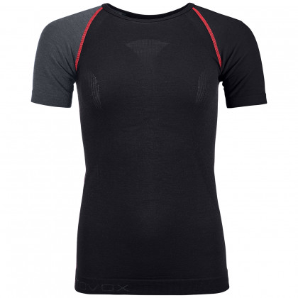 Дамска функционална тениска Ortovox 120 Comp Light Short Sleeve W черен BlackRaven