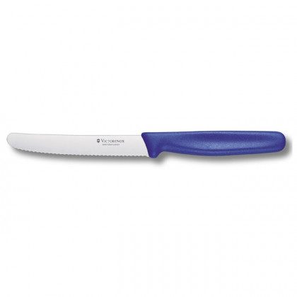 Нож за домати Victorinox 11 см - права дръжка син