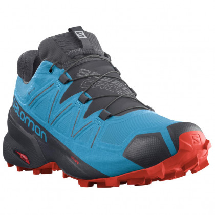 Мъжки обувки Salomon Speedcross 5 GTX син/червен HawaiianOcean